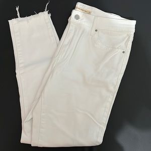 Levi high rise skinny ankle jeans